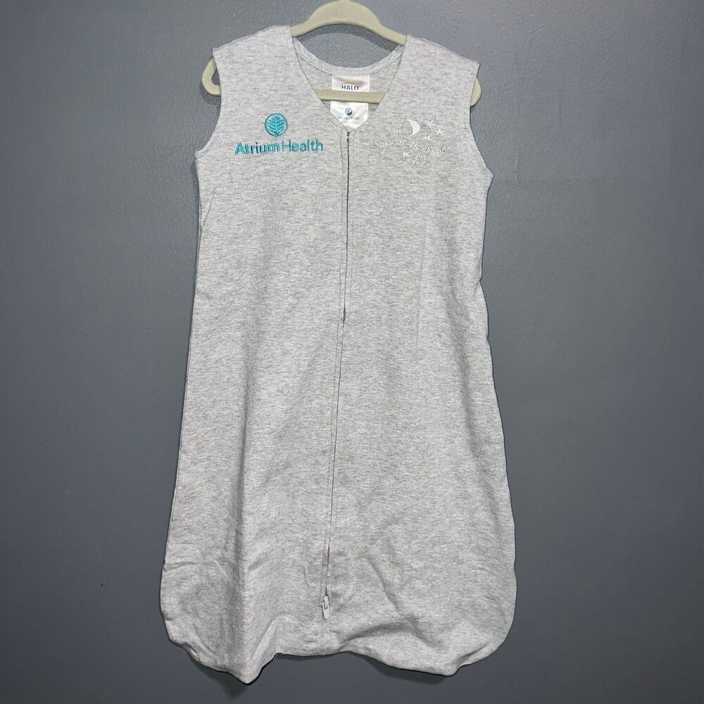 Halo Sleepsack Wearable Blanket Small 0-6m Gray